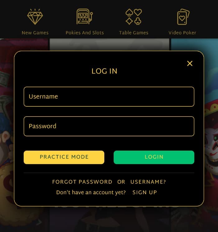 ozwin casino login