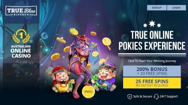 True Blue Casino Bonus Codes