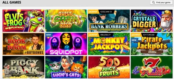 Available Australian Casino Games